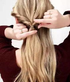 成人编发鱼骨辫教程视频,打造时尚发型